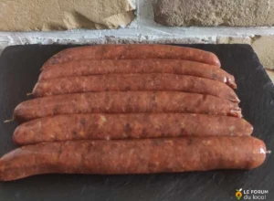 Merguez de boeuf - 6 pièces
