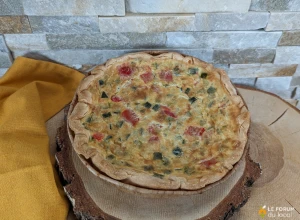 Tarte provençale bio - 3/4 personnes