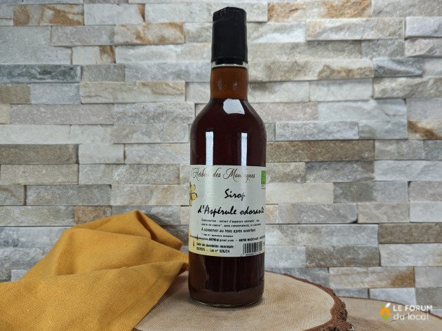 Sirop d'aspérule odorante bio - 50 cl