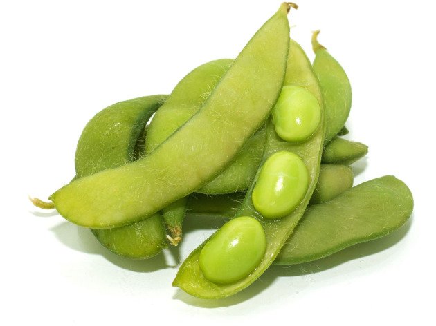 Fèves fraîches avec cosses bio
