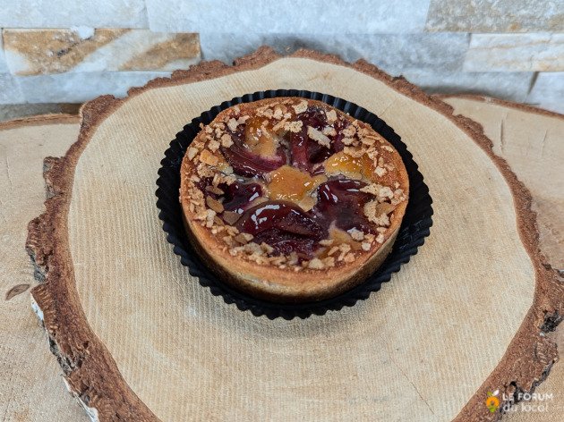 Tartelette aux quetsches bio - Pièce