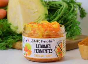 Coleslaw Curry bio - Légumes lacto-fermentés - 180 g