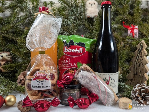 Le gourmand sucré/salé - Idée cadeau 100% locale