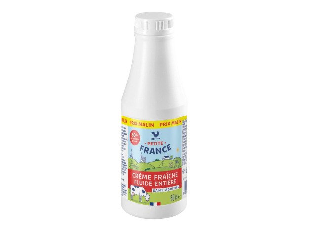 Crème fraîche fluide d'Alsace - 30% matière grasse
