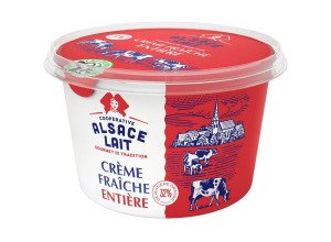 Crème fraîche épaisse entière - 32% matière grasse - 45 cl