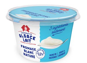 Fromage blanc nature nature - 3,2% matière grasse - 500 g