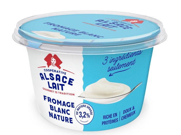 Fromage blanc nature nature - 3,2% matière grasse - 500 g