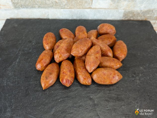 Mini saucisse à croquer de volaille - 180 g
