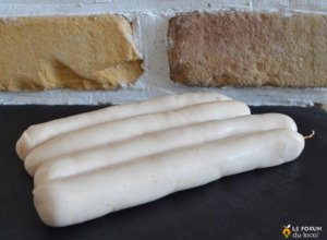 Saucisse blanche de volaille - 4 pièces