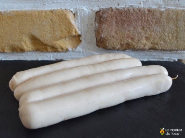 Saucisse blanche de volaille - 4 pièces