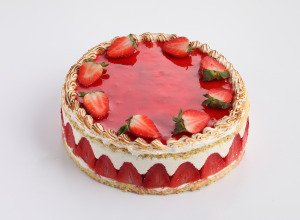 Fraisier bio - dessert entier