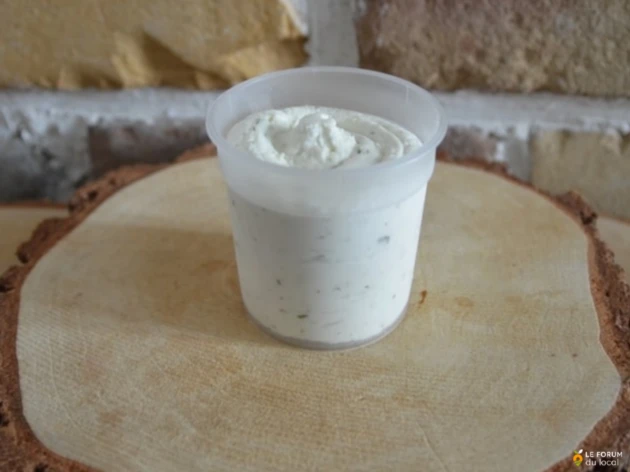 Fromage de chèvre frais à tartiner bio - 100 g