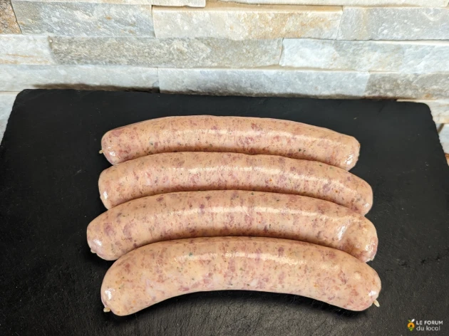 Saucisse de volaille à griller aux herbes - 4 pièces