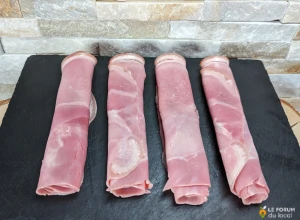 Jambon blanc cuit artisanal - 4/6 tranches fines