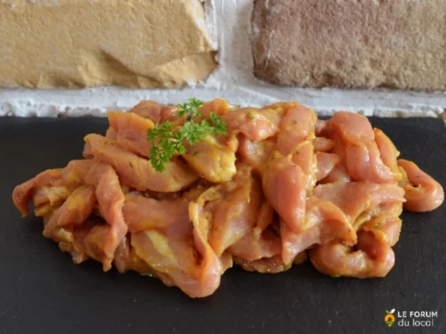 Emincé de porc - Marinade currima ~ 530 g