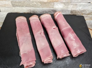 Jambon blanc de Berrwiller - 3/4 tranches épaisses