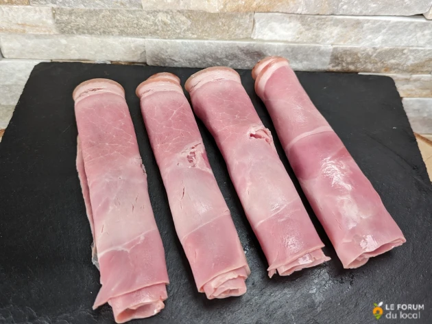 Jambon blanc de Berrwiller - 3/4 tranches épaisses