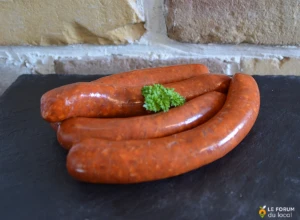 Porguez (merguez de porc) - 6 pièces