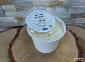 Crème épaisse maturée artisanale