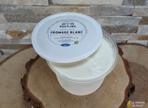 Fromage blanc lisse artisanal 50% écrémé