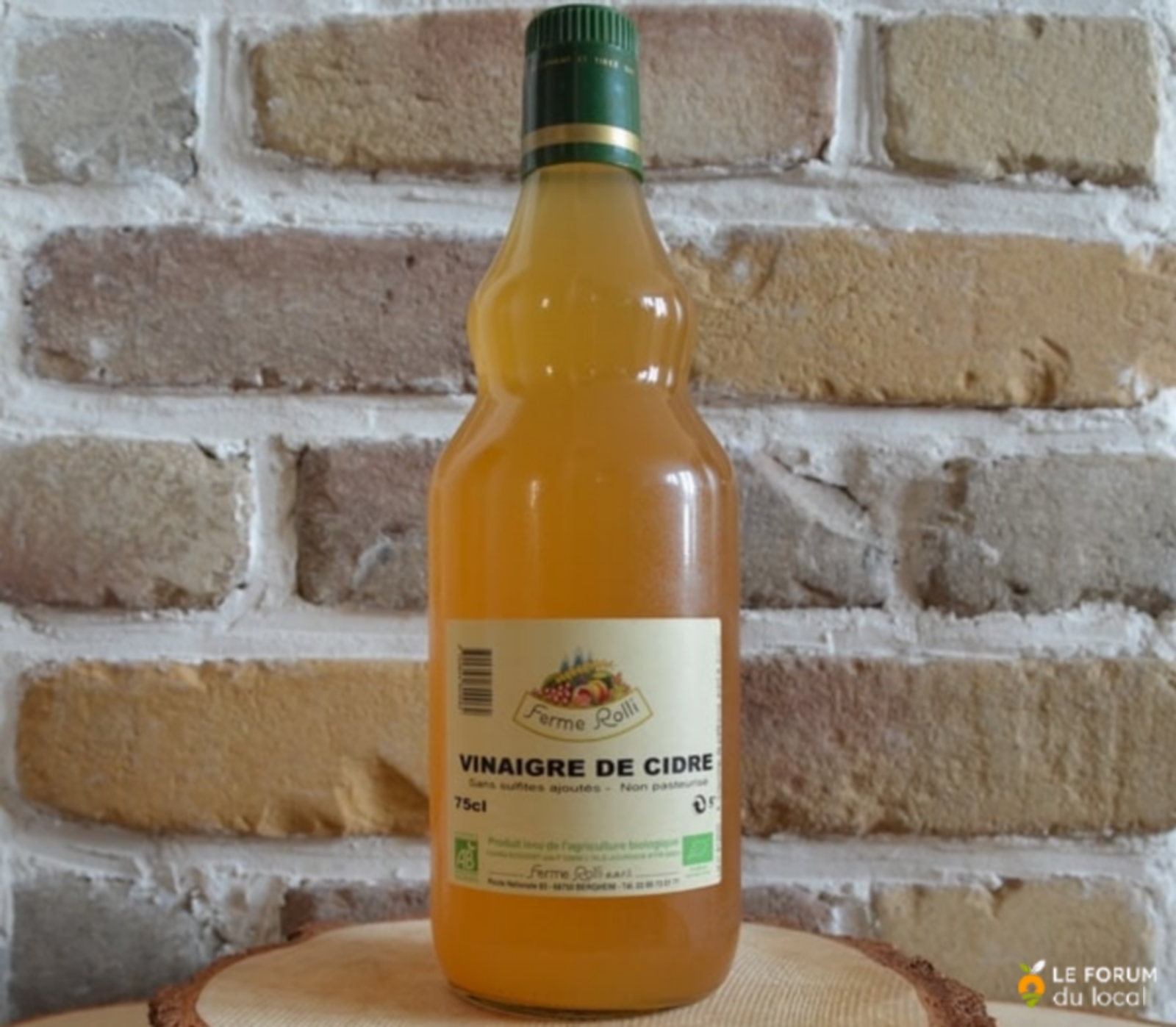 Vinaigre de cidre bio Le Forum du Local