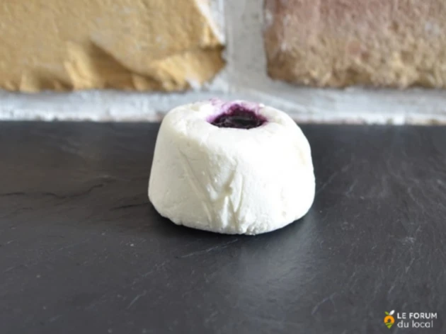 Fromage de chèvre frais aromatisé bio - Recette sucrée - 90 g