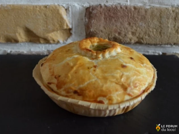 Tourte à la viande de veau et porc