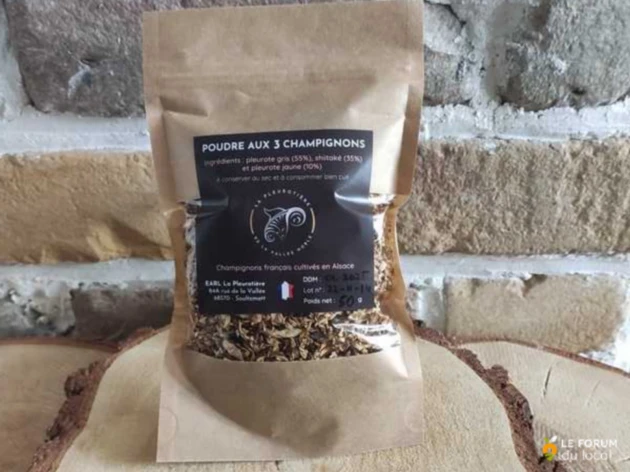Poudre aux 3 champignons bio - 30 g