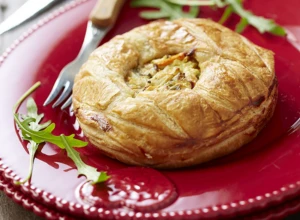 Tourte aux trois légumes bio