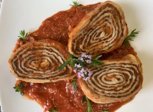 Fleischnaka à la sauce tomate - 1/2 personnes