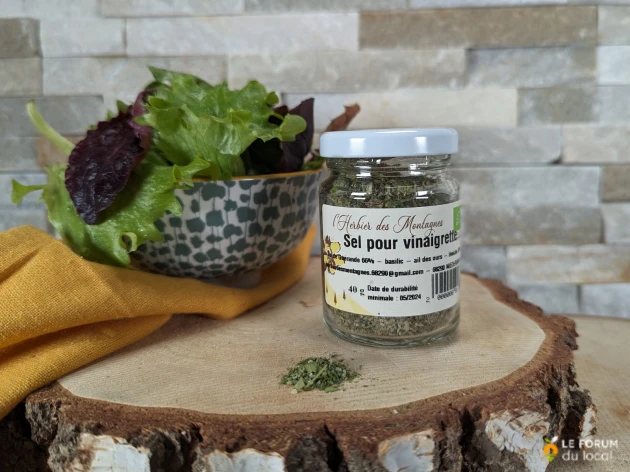 Sel pour vinaigrette bio - 40 g