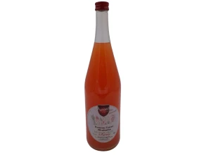 Jus de pomme, fraise et rhubarbe artisanal - 1 litre