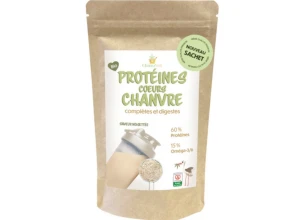 Protéines de chanvre bio (~60%) - 200 g