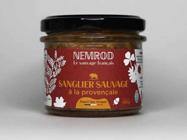 Terrine de sanglier à la provençale - 100 g