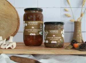 Civet de sanglier sauce forestière - 2 personnes